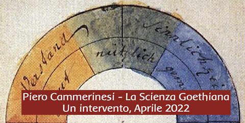 AUDIO / Piero Cammerinesi - La Scienza Goethiana