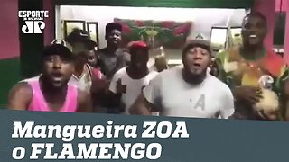 E o CHEIRINHO? Mangueira ZOA o FLAMENGO em SAMBA!