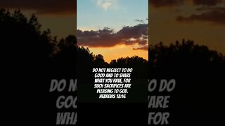 Hebrews‬ ‭13:16‬ ‭#good #share #pleasing #God #christian #Jesus #bible