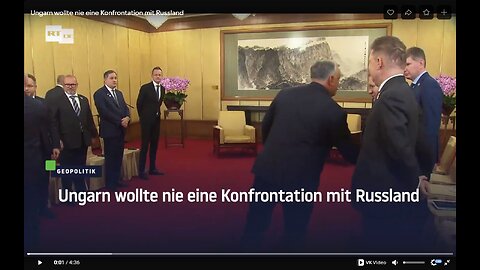 Ungarn wollte nie eine Konfrontation mit Russland