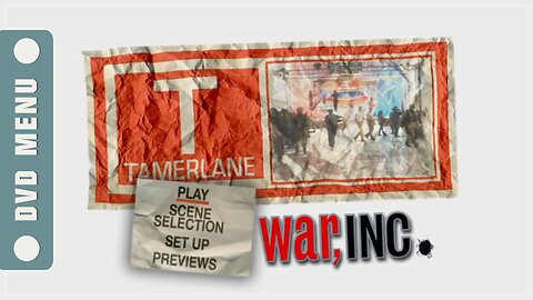 War, Inc. - DVD Menu