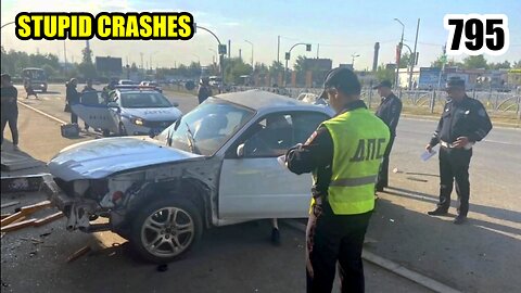 Stupid crashes 795 May 2023 car crash compilation