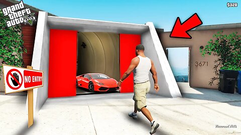 GTA 5 : I Opened The Most Secret And Hidden Tunnel Near Franklin's House