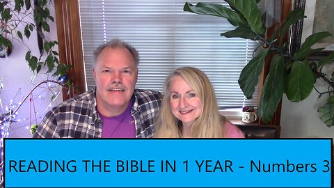 Reading the Bible in 1 Year - Numbers Chapter 3