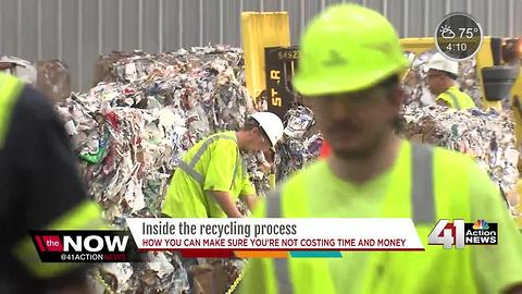 What happens to items after you recycle them?