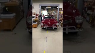 VW Karmann Ghia Coming Into The Museum