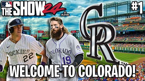 Rebuilding The Colorado Rockies Franchise In MLB The Show 24! Ep 1