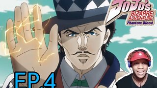 JoJo's Bizarre Adventure Phontom Blood ep 4 Reaction