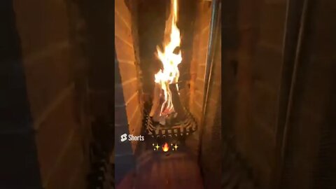 #winter is coming, it’s #cold 2 keep warm watch this #atmospheric #fireplace #shorts (Volume Up)