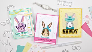 Scrapbook.com | Rabbit Die Set