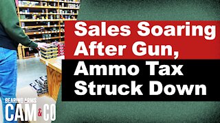 Sales Soaring After Gun, Ammo Tax Struck Down