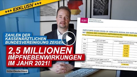 Deutschland : 2,5 Millionen Impfnebenwirkungen 2021