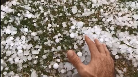 Chuva de granizo