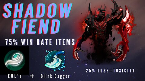 Shadow Fiend (High WINNING Rate! with this Basic Item) Dota2