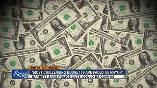 Mayor Tom Barrett faces challenges with upcoming budget