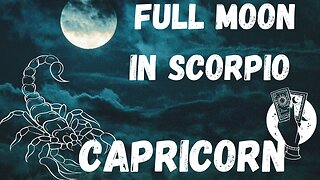 Capricorn ♑️ - Green light! Full Moon in Scorpio tarot reading #capricorn #tarotary #tarot