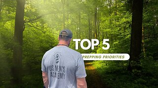 Top 5 Prepping Priorities