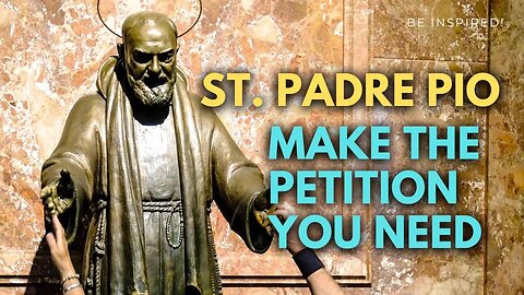St. Padre Pio | Prayer to Ask for Help in Hard times