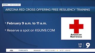 Arizona Red Cross offering free resiliency training to manage stress, trauma symptoms