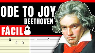 Cómo Tocar HIMNO DE LA ALEGRÍA - Beethoven | TUTORIAL DE GUITARRA | *FÁCIL*