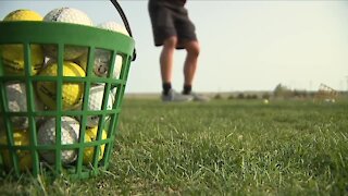 Trading the gridiron for golf, Limon High School's football team makes most out of rough situation