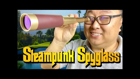 Novelty Steampunk Spyglass Telescope Review