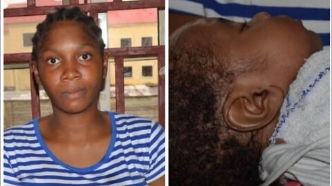 20-year-old mother of 2-month old baby boy whose hand was amputated by his father narrates ordeal.