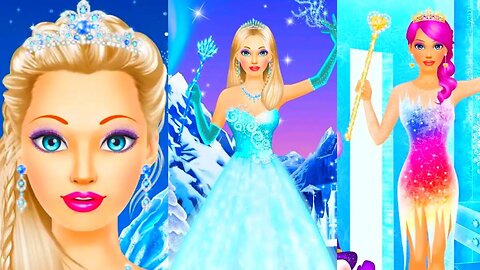 Ice queen dressup and makeup/makeup/dressup/girl games/new game 2023/Android gameplay @TLPLAYZYT