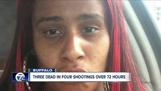 Three people are dead following four shootings over the past 72 hours
