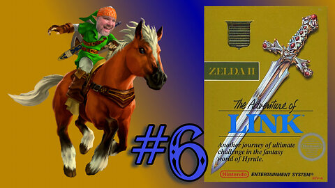 Zelda II: The Adventure of Link - #6 - Going back to get the third Palace that I missed...