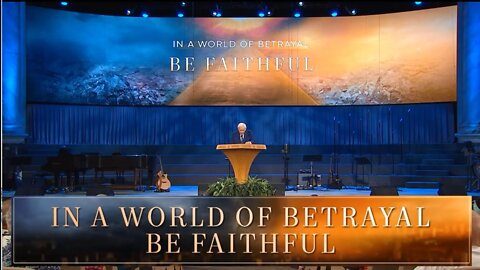 6: Living in a World of Betrayal | Dr. David Jeremiah