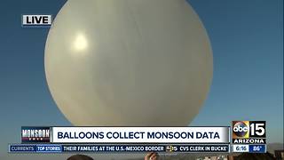 Weather balloons collect monsoon data