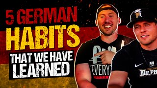 5 German Habits We Learned! American in Germany!