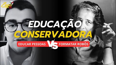 A CRISE NA EDUCAÇÃO | Zuga TV c/ Pedro Monteiro #educação #hannaharendt #conservadores #portugal
