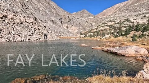 Fay Lakes - Rocky Mountain National Park
