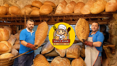 Biggest breads! You've never seen before! Turkish street foods