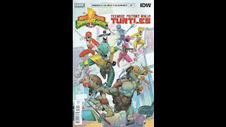 Mighty Morphin Power Rangers /TMNT -- Issue 1 (2019, Boom! Studios / IDW) Review
