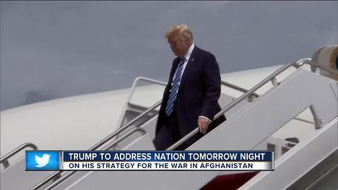 President Trump to address nation tomorrow night
