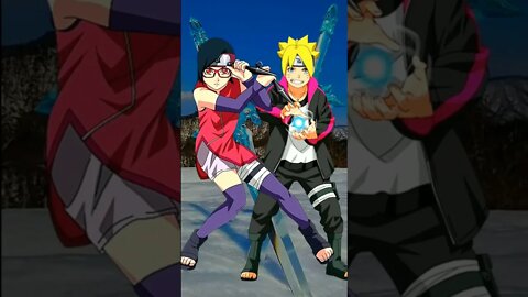 Boruto Melawan Sarada.#shorts