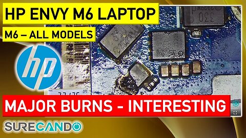 Revived_ HP ENVY M6 Laptop - Rescued from Major Burn Problems!