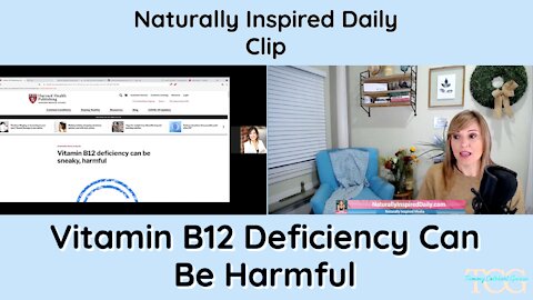 Vitamin B12 Deficiency Can Be Harmful