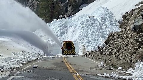 Maintenance crews are continuing to make progress clearing snow from @Caltrans9 mountain roads.