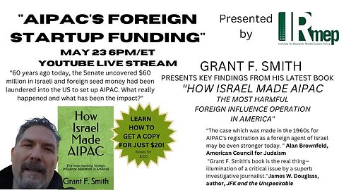 AIPAC'S foreign startup funding