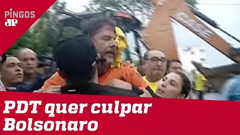 PDT quer culpar Bolsonaro por ataque de Cid Gomes