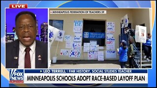 Leo Terrell: It's Illegal & Racist For Teachers Union To Lay Off White Teachers First