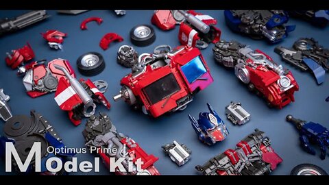 Transformers Optimus Prime Model Kit Speed Build