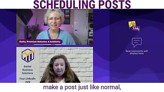 Scheduling Posts