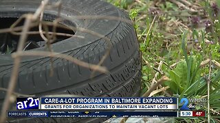 Programs expand incentivizing organizations to keep Baltimore's vacant lots clean