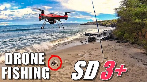 DRONE FISHING TORTURE TEST - Waterproof SwellPro SPLASHDRONE 3+ (Fishing & Crashing) 🎣🔥😂