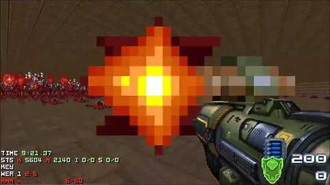 Doom 2 D5DA3 Level 41 Nightmare 97% with D4V